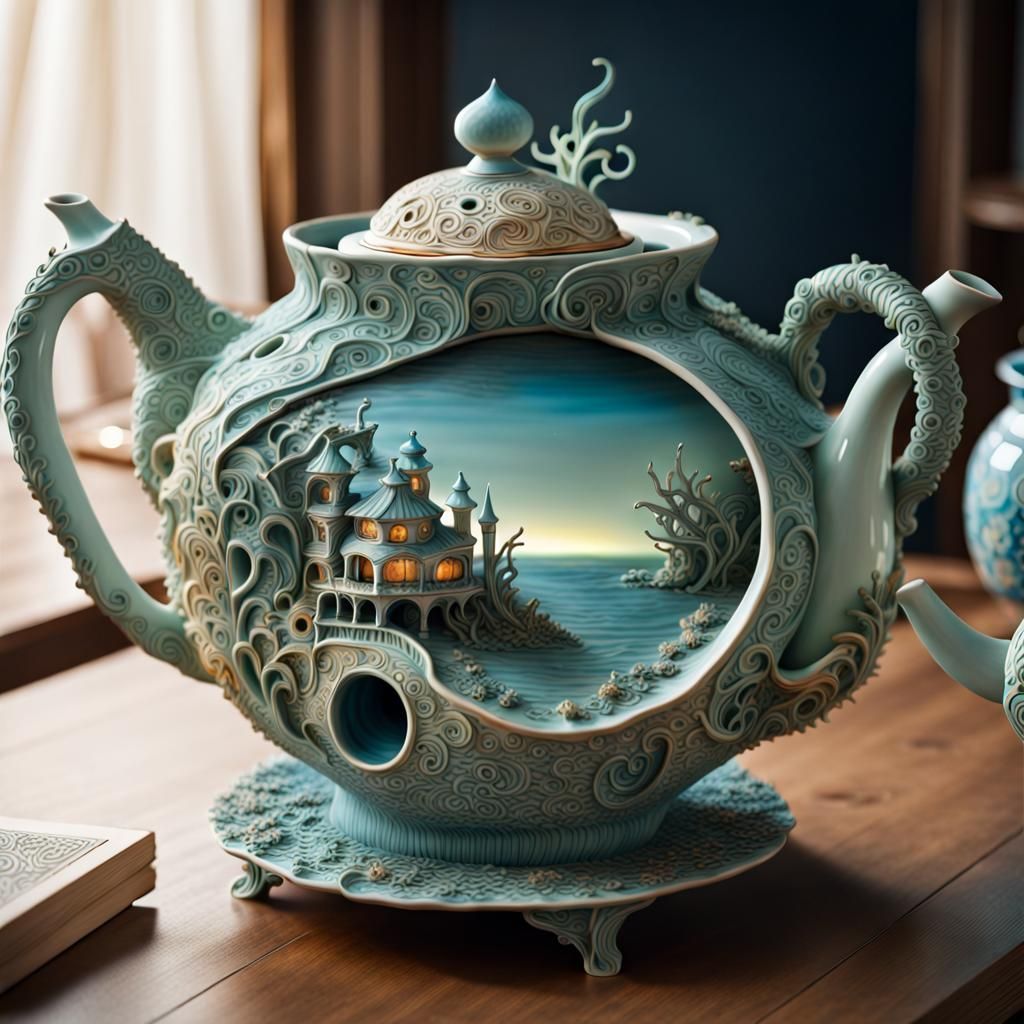 Eccentric Clay Pottery #18