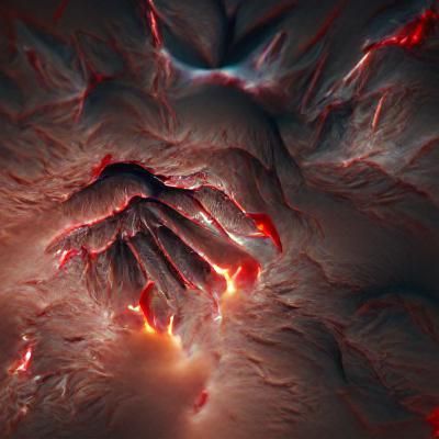 Demonic Hand in Detailed 8K Resolution