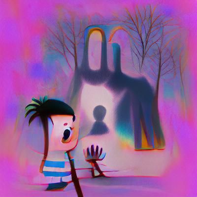 An AI Generated Imaginary Friend