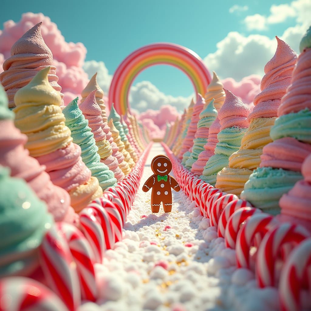 Gingerbread Man's Candyland Adventure