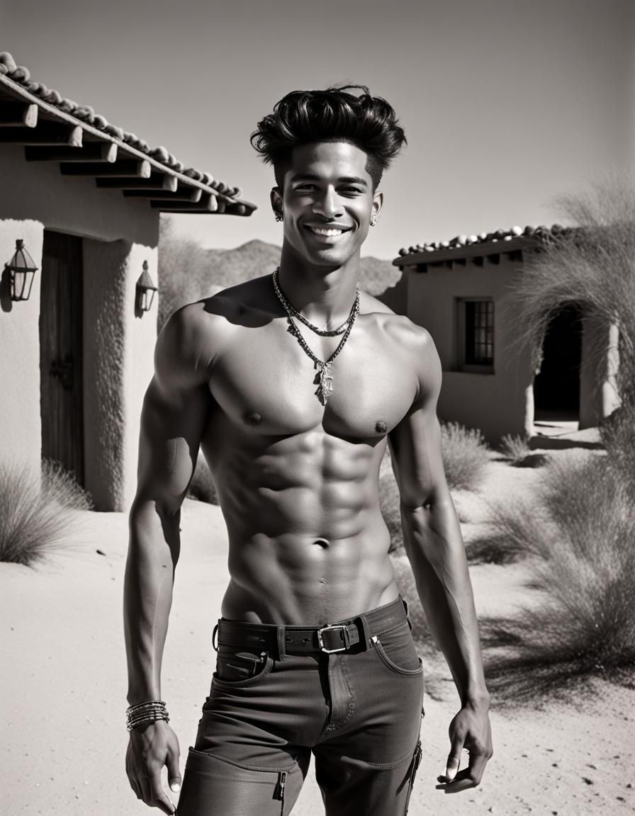 Desert Photoshoot (style of Annie Leibovitz) 240516A