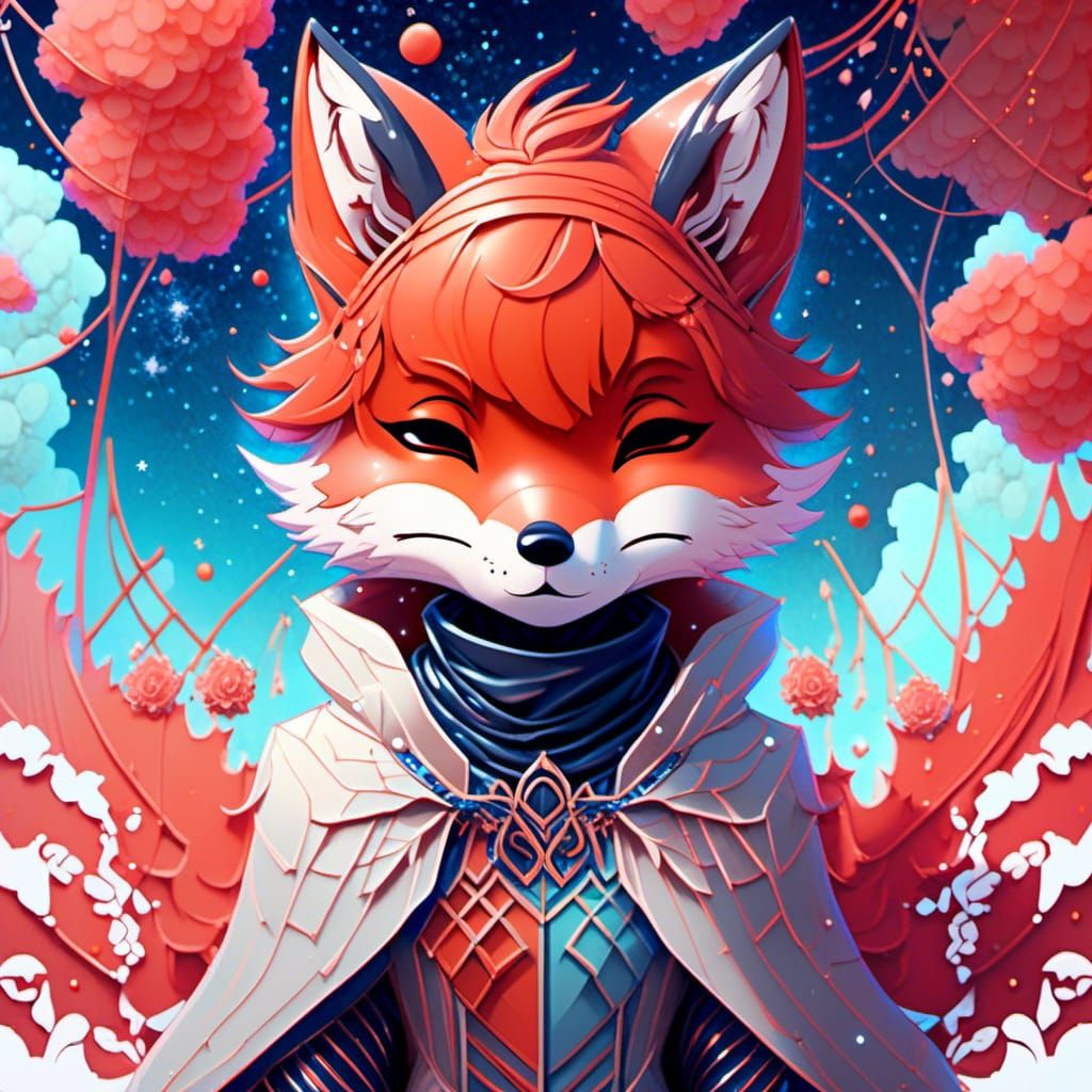Magic red fox