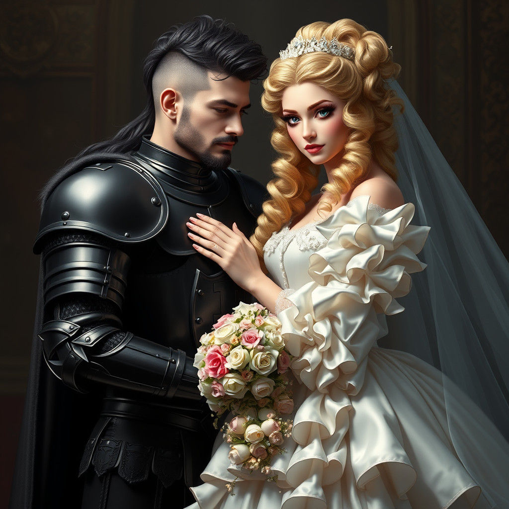 Knight and Princess: A Surreal Fairytale Wedding