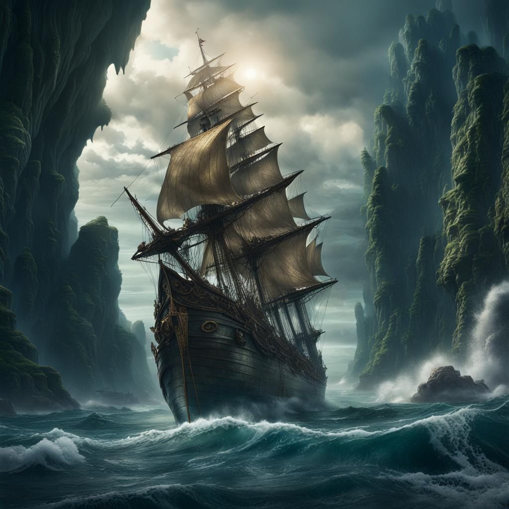 Heart of the Sea: Detailed Matte Painting