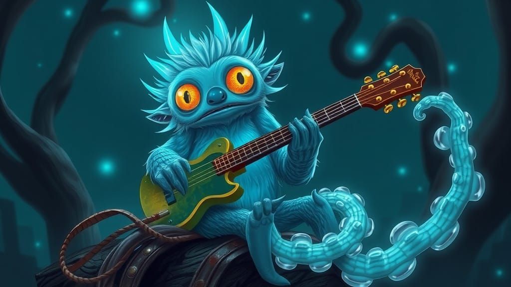 Glowing Musical Sloth of Enchantment