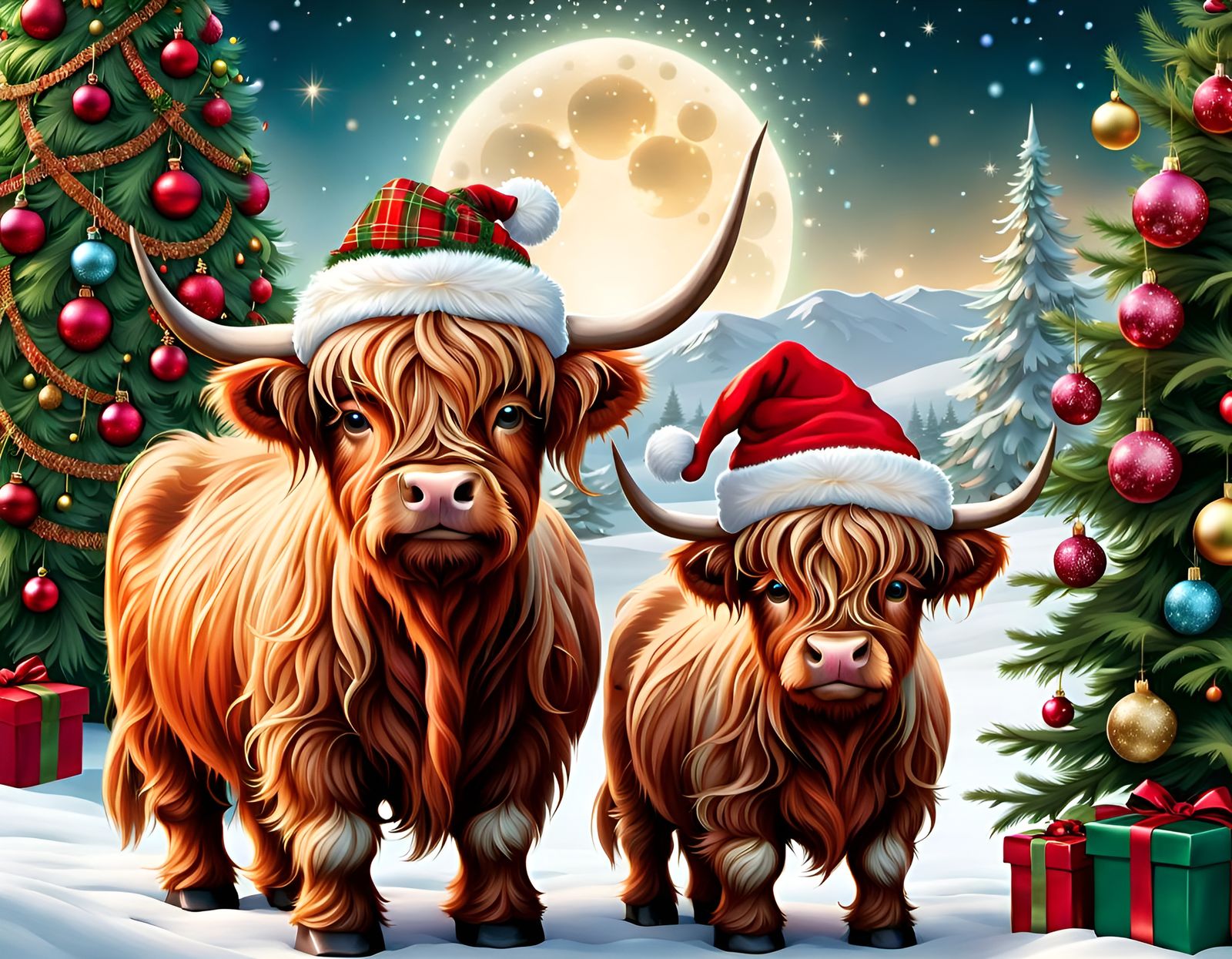 Scottish Highland Christmas