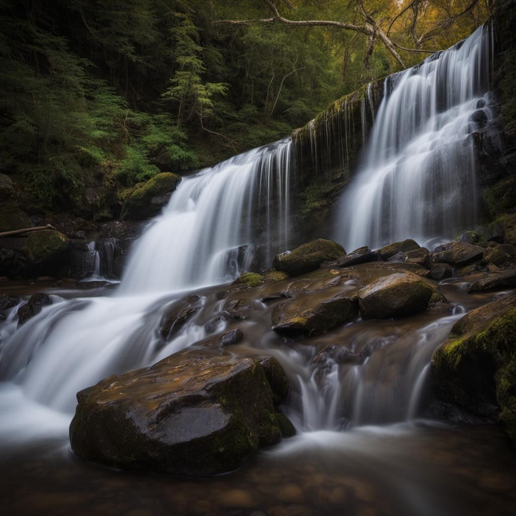 Painterly Waterfall Photography with Slow Shutter Speed