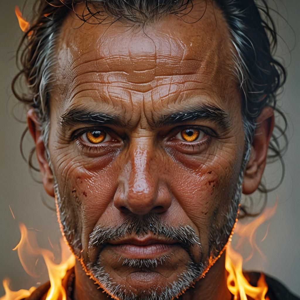 Professional Portrait with Bokeh and Sharp Focus