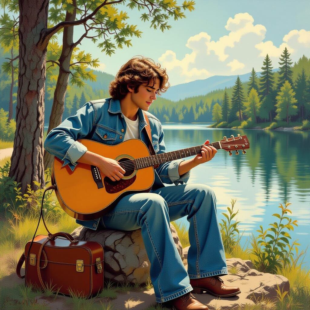 Folk-Rock Musician at Summer Camp