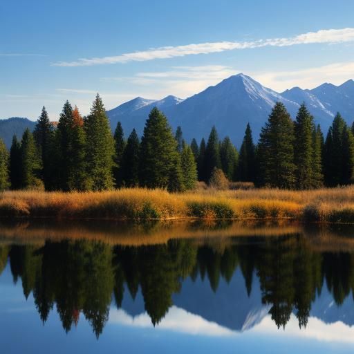 High-Resolution Image Featuring Detailed Reflections