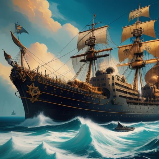 Animals as Pirates: Hyperrealistic Concept Art