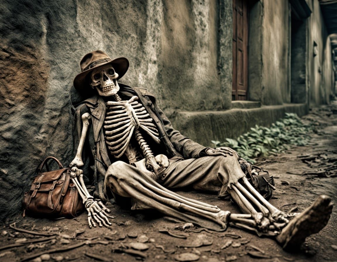 Explorer's Remains in Amazonian Jungle City