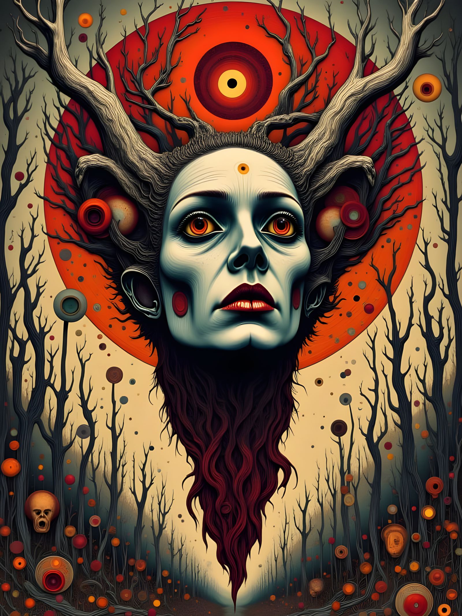 Growth of the turbulent mind