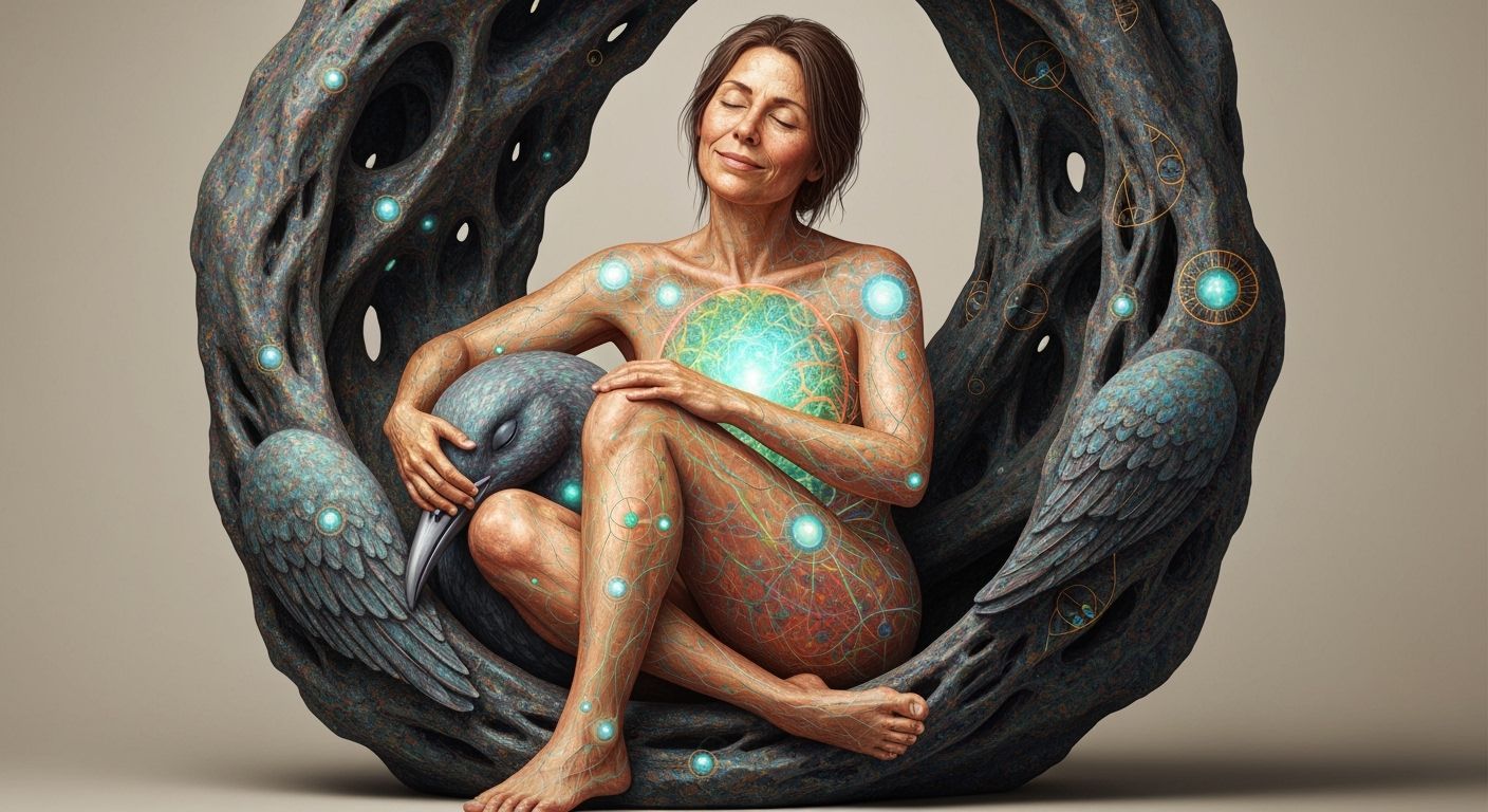 Sculptor Finds Contentment in Abstract Creation