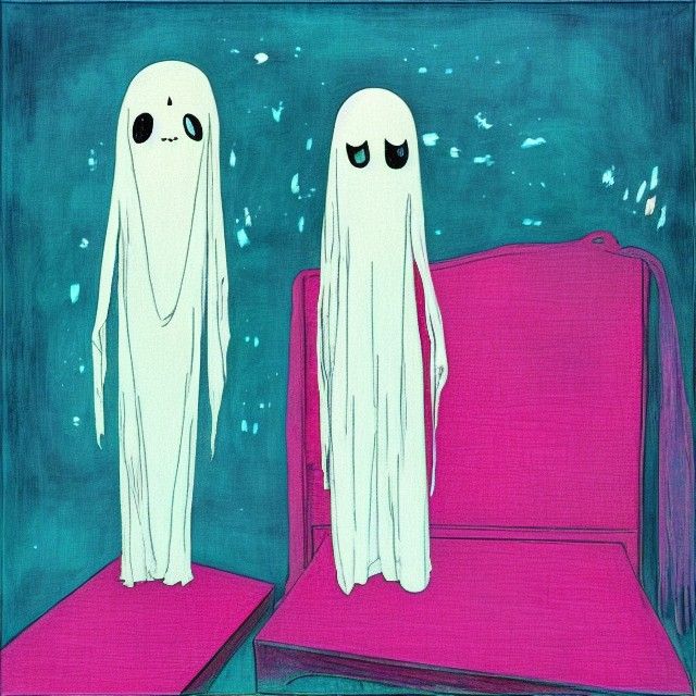 Darling Sheet Ghosts Listen to Leonora Carrington in Surreal...