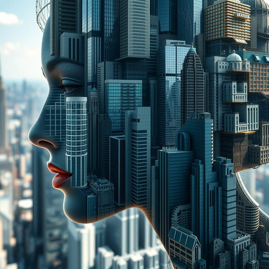 Cityscape Woman: A Profile in Urban Architecture