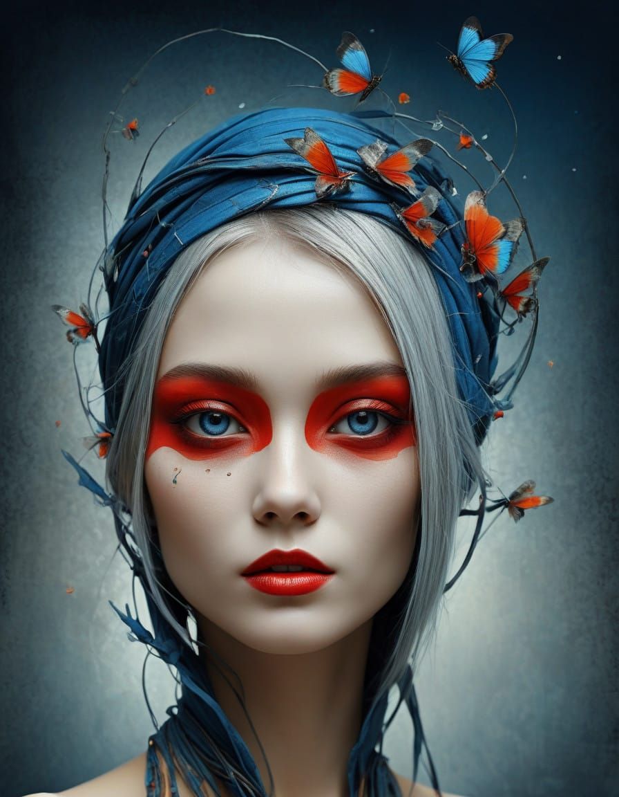 strange make up
