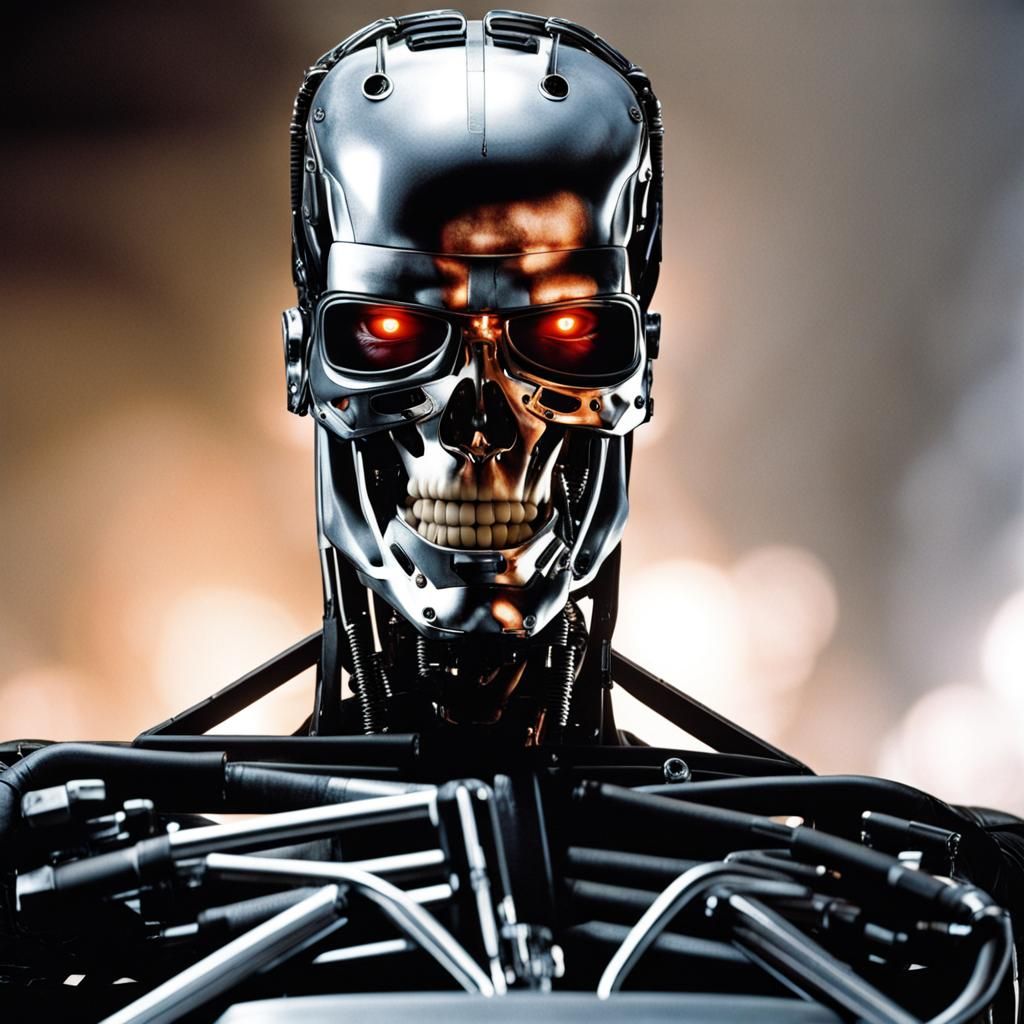 Terminator: Digital Rendering of Iconic Cyborg