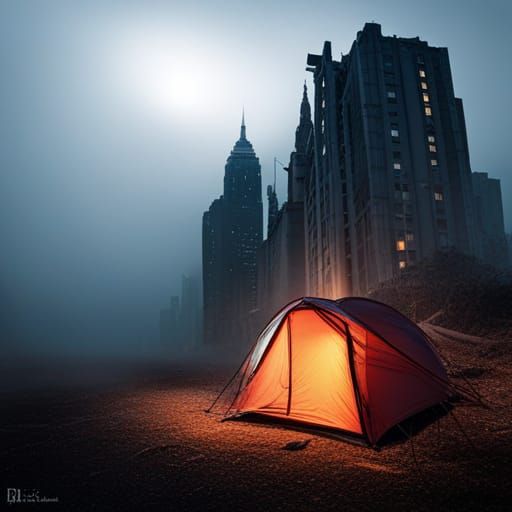 Sad to see but the reality of a Homeless made it's home of a...