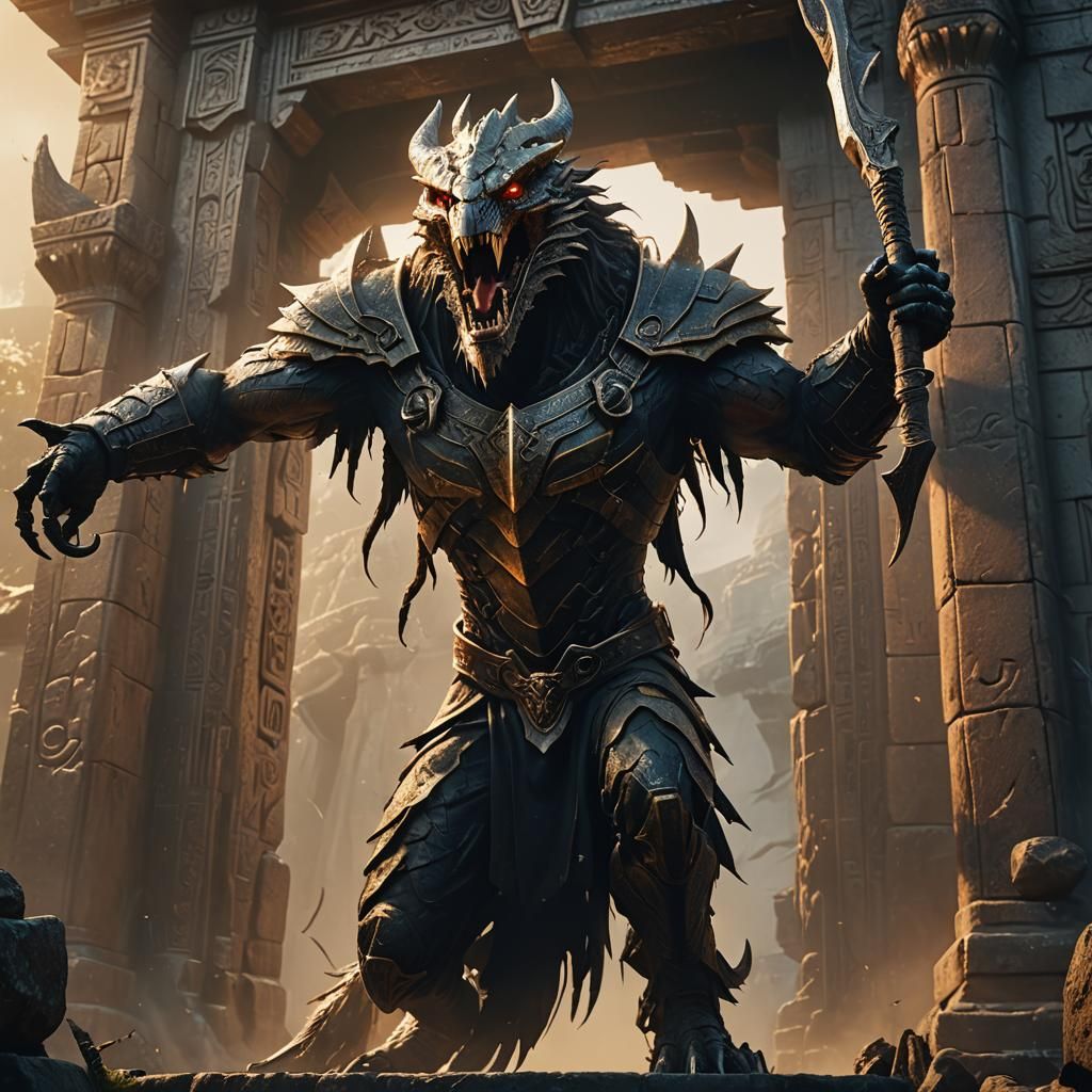 Hook Horror Guardian of Forgotten Temple