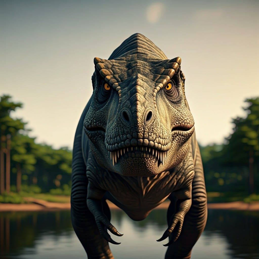 Scientifically Accurate Hyperreal T-Rex in Photorealistic 42...