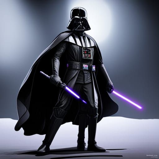 Darth Vader: Dark Fantasy Concept Art in 8k