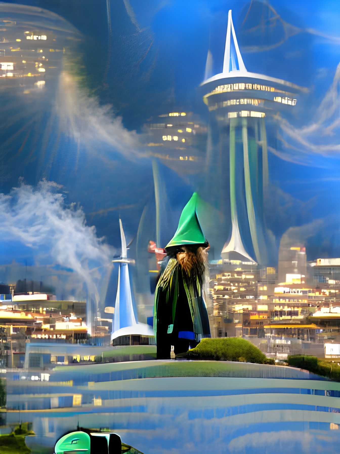 Wizard Guards Emerald City Gates