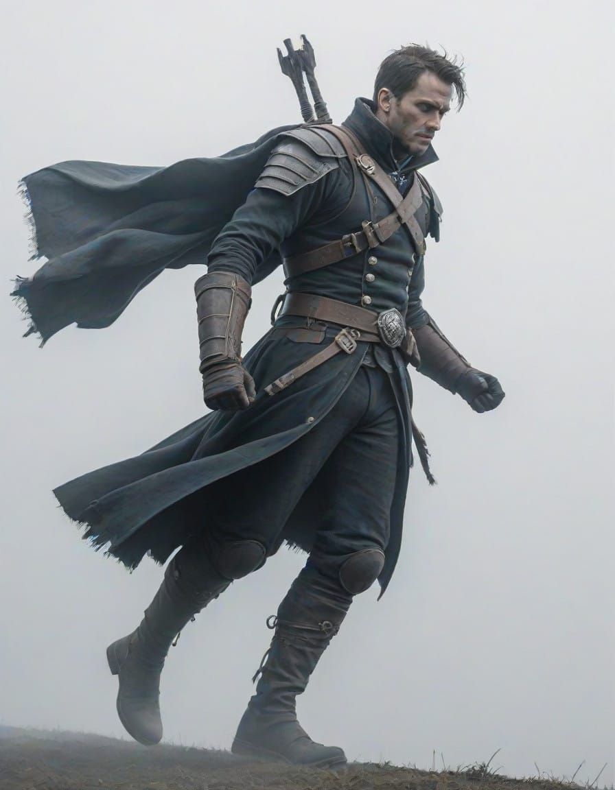 Surreal Landscape Beyond the Horizon