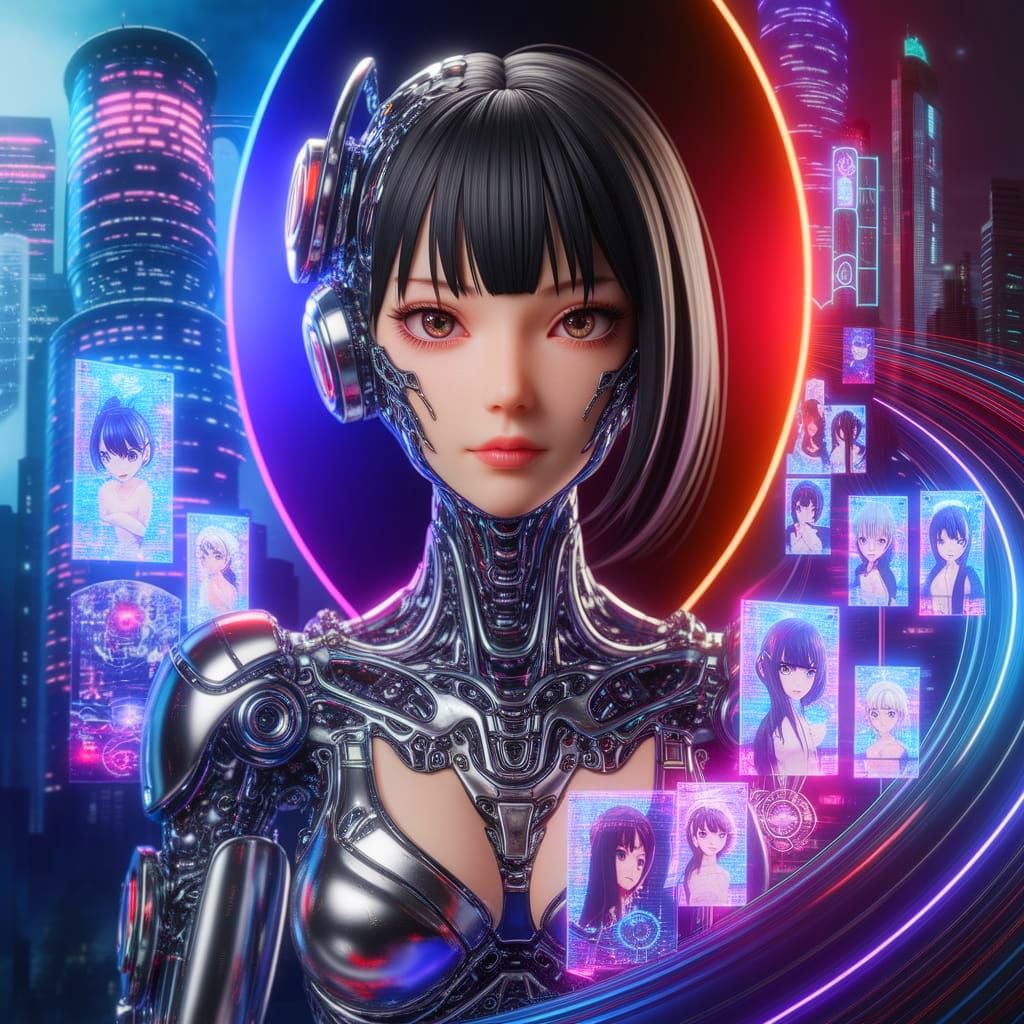 Cyberpunk Collage Beta