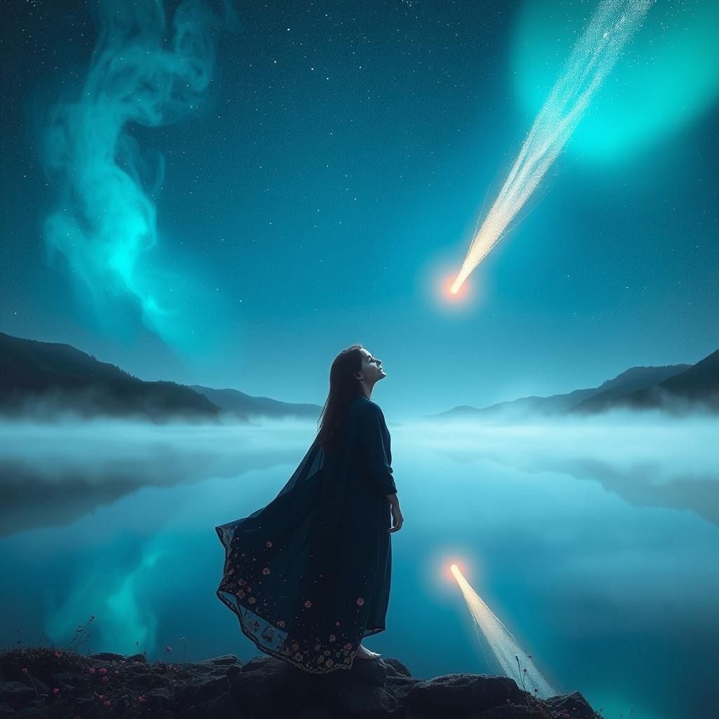 Wishing upon a comet star