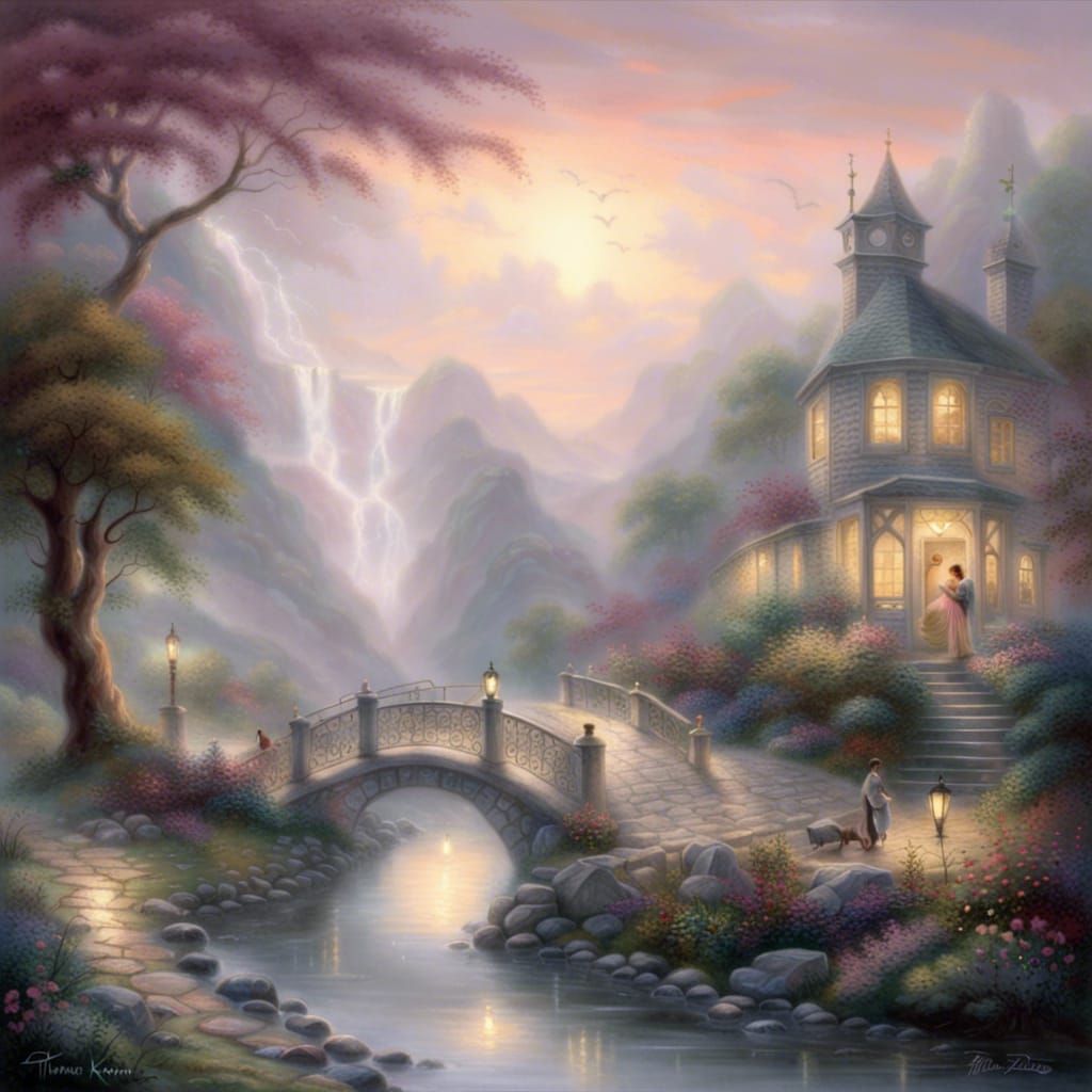 Ethereal Vision of True Love in Fantasy Style