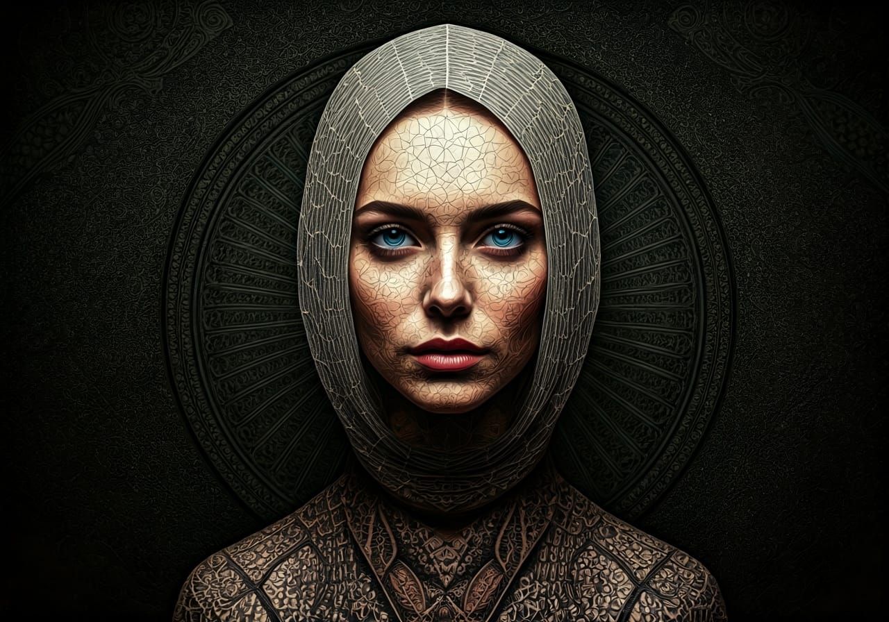 Architextual Couture Doodleblend Petrykivka Hyaline Poetic Q...