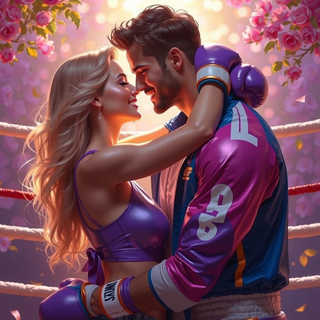 Valentine's Day love in the boxing ring