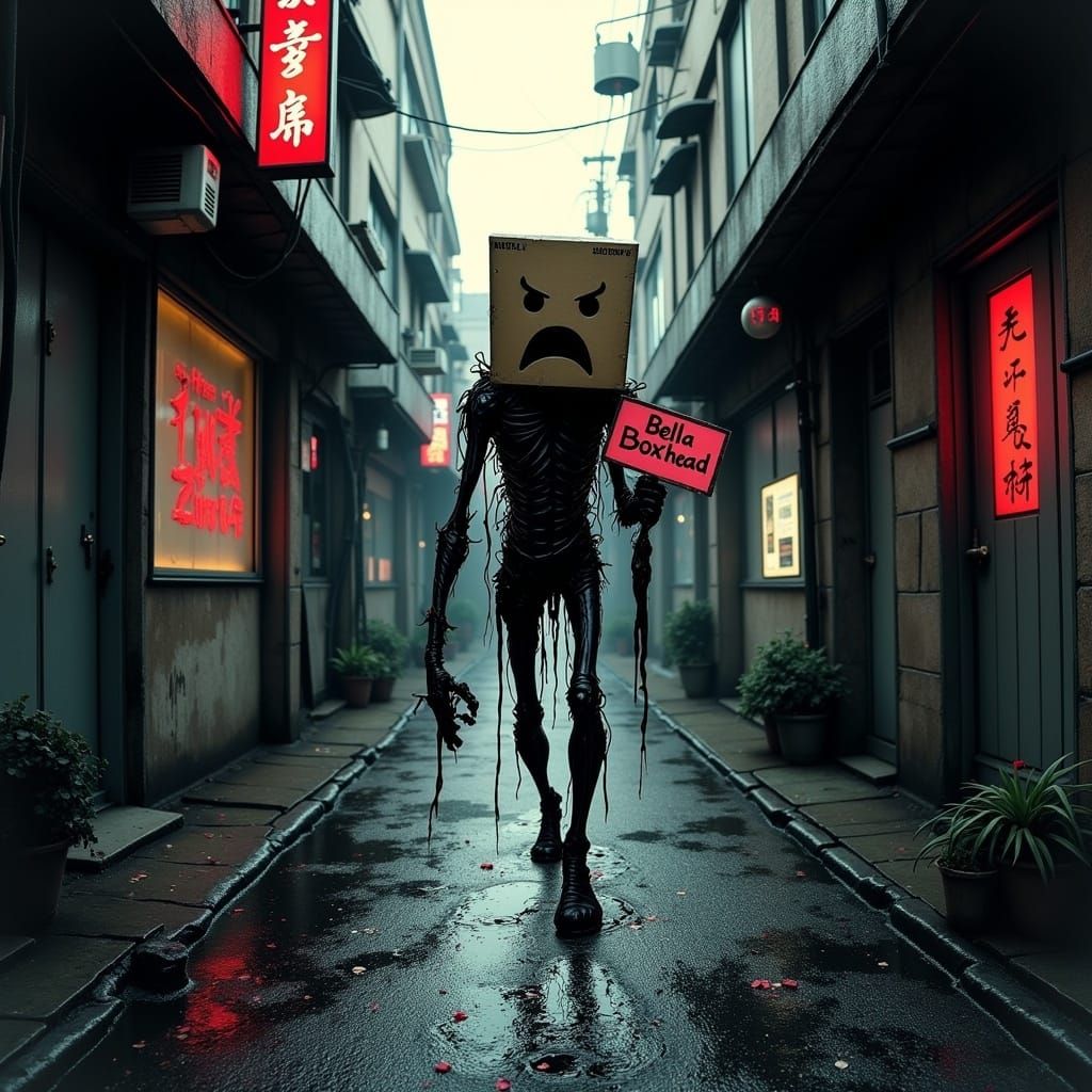 Bella Boxhead in Tokyo