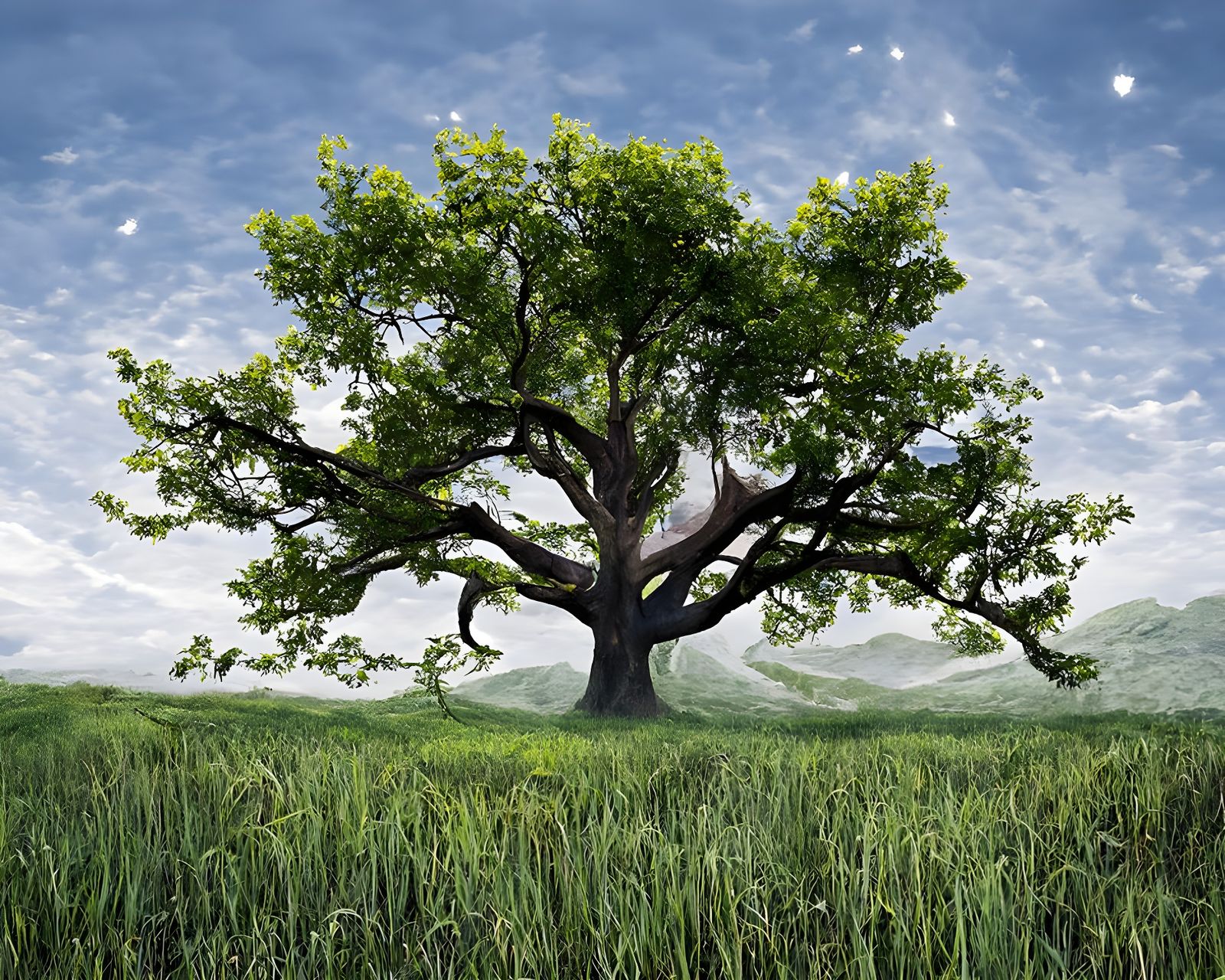 Magical Neon Portal in Fantasy Tavern Cellar