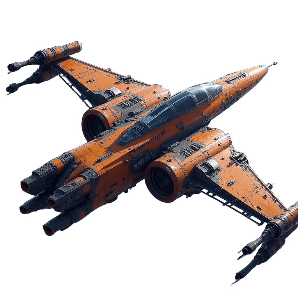 Ominous Galactic Spaceship Soars Through Cosmic Storms in Cy...