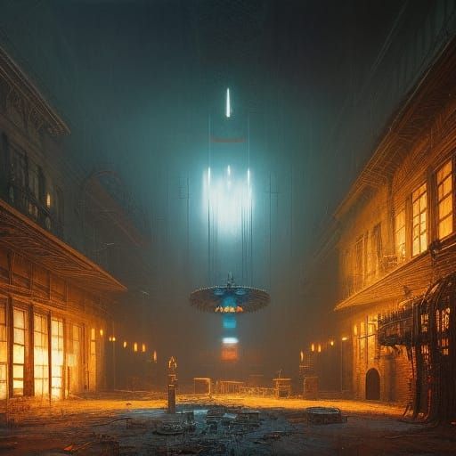 Tri-Horned Demon Laughing in Asylum Ward