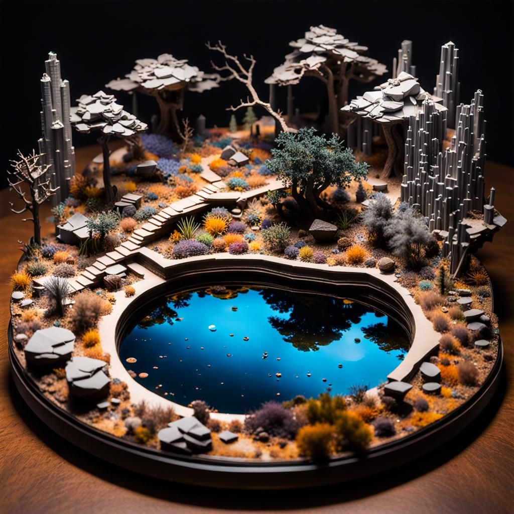 Miniature Worlds in Everyday Objects: Microcosmic Realms