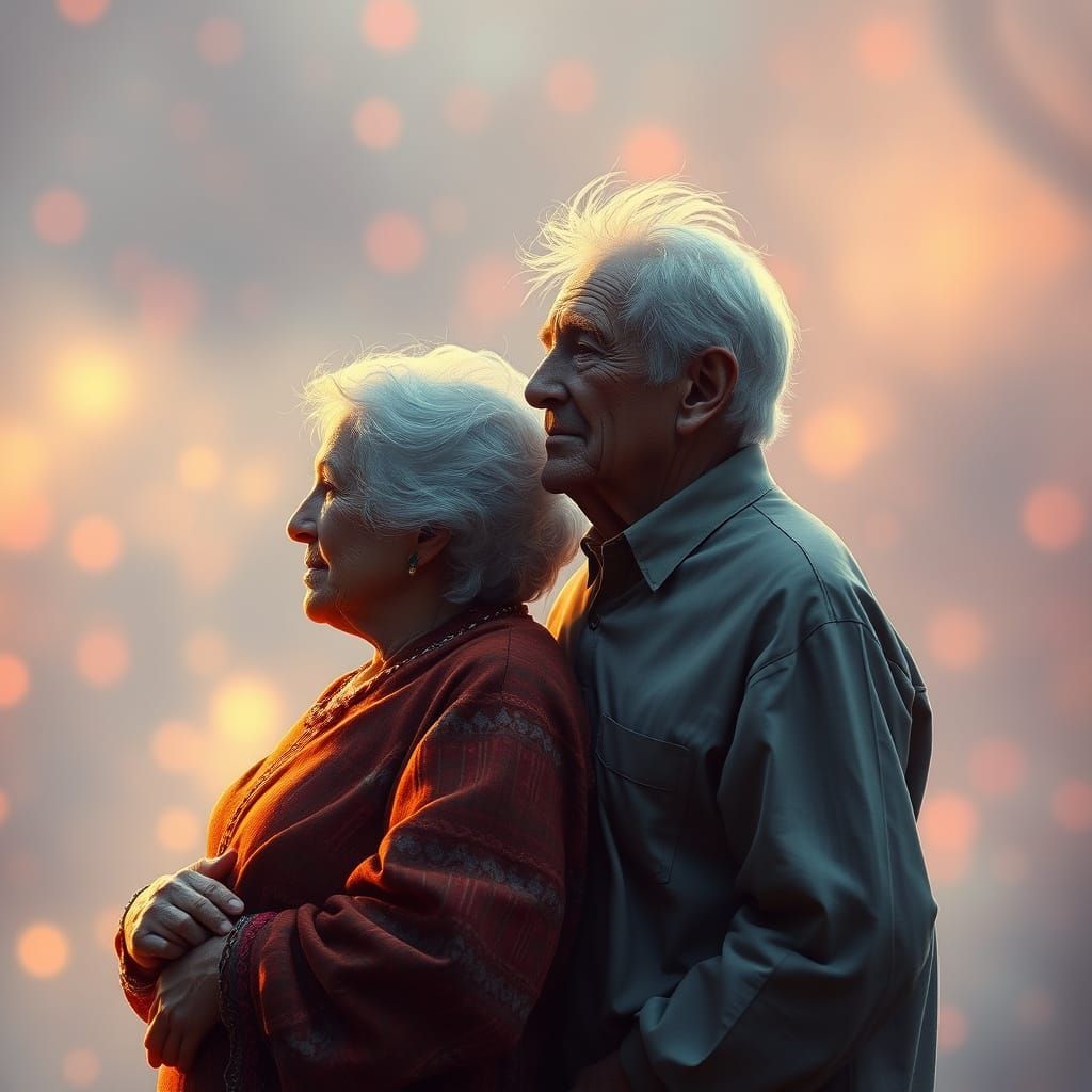 Ethereal Portrait of Enduring Love