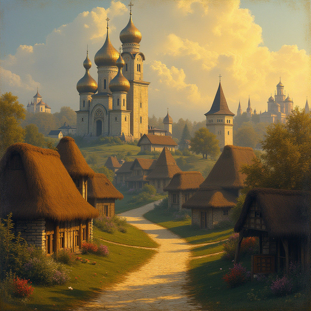 Golden Kyiv: Medieval Architecture in Romantic Style