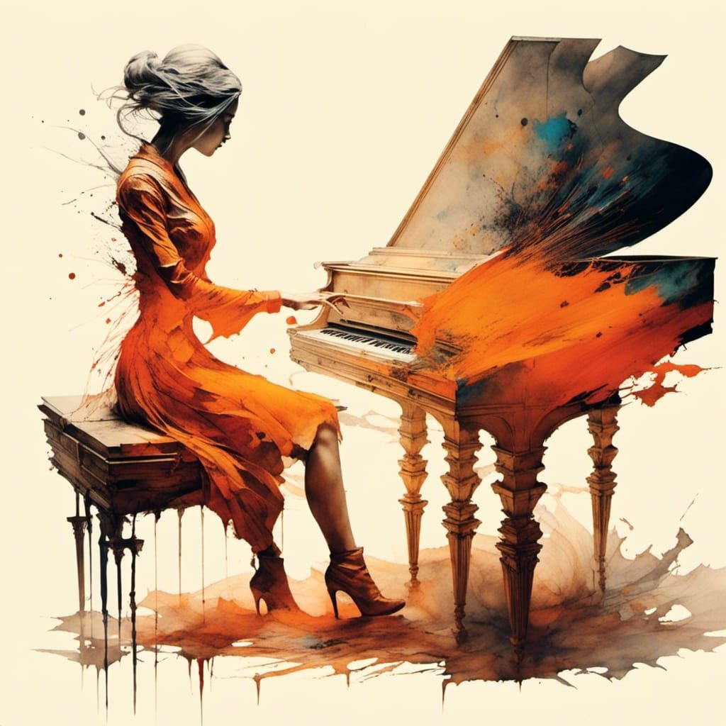 Spinning Object in Mist: Intense Physics