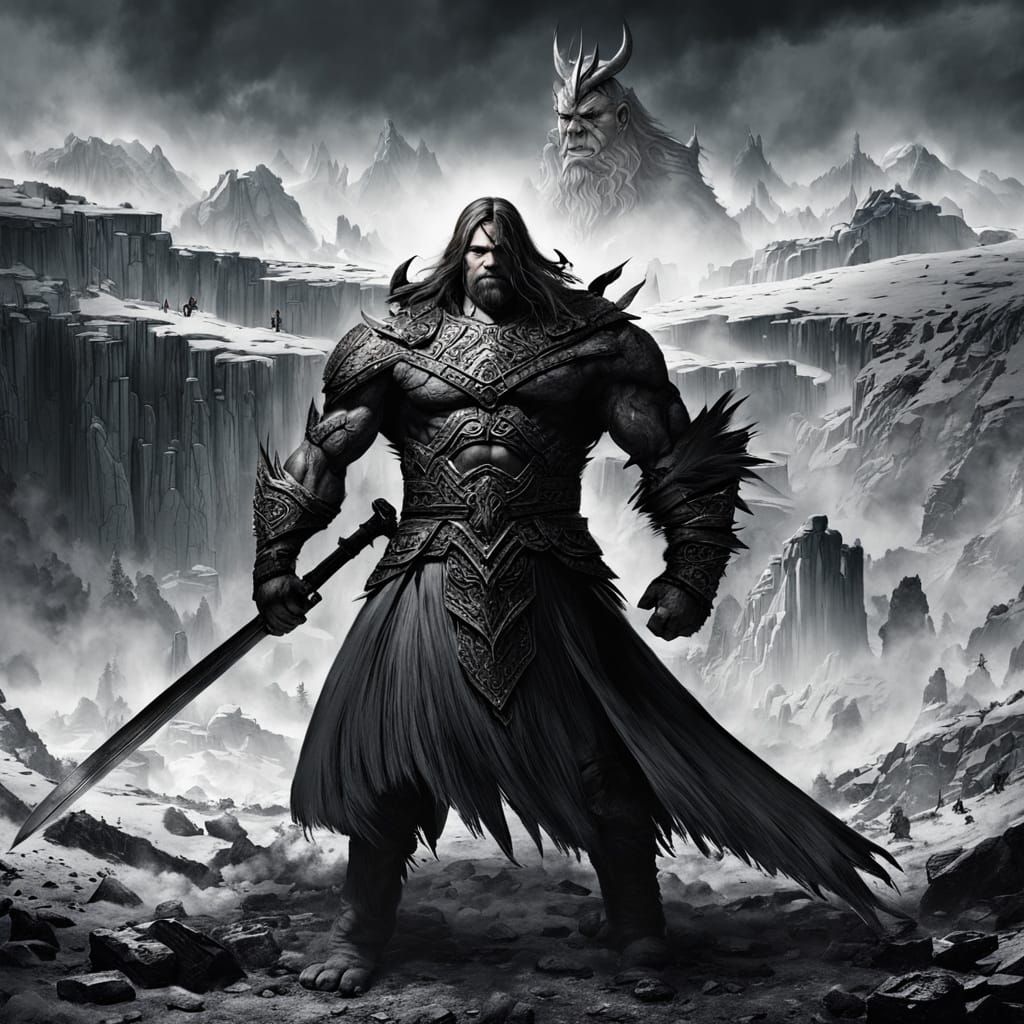 God of War in Nordic Landscape