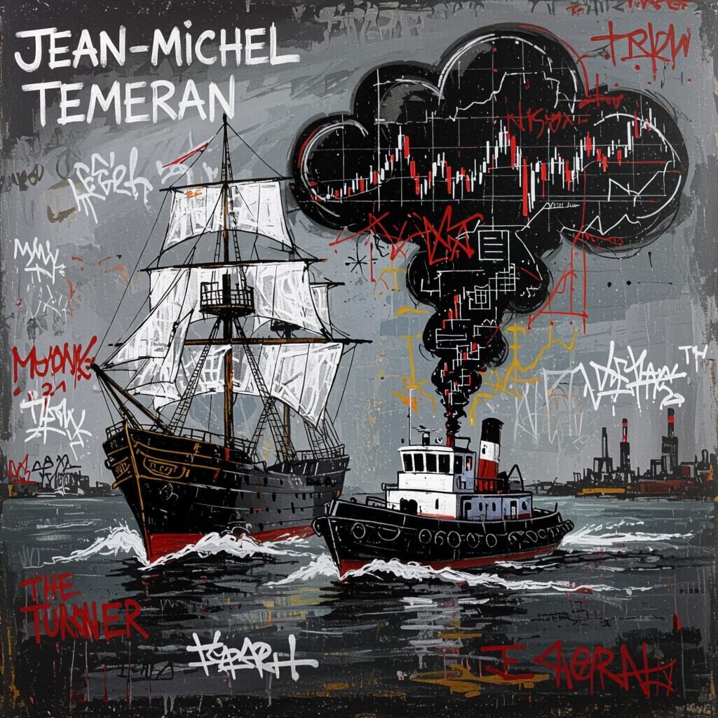 Basquiat Masterpiece: Graffiti Art Deconstructs Turner's Tem...