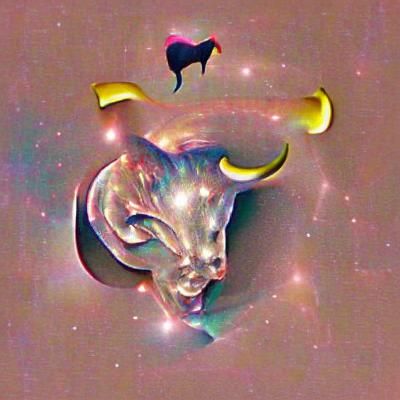 Taurus Zodiac Sign in Digital Art
