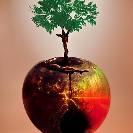 Tree of Life with Apple and Earth