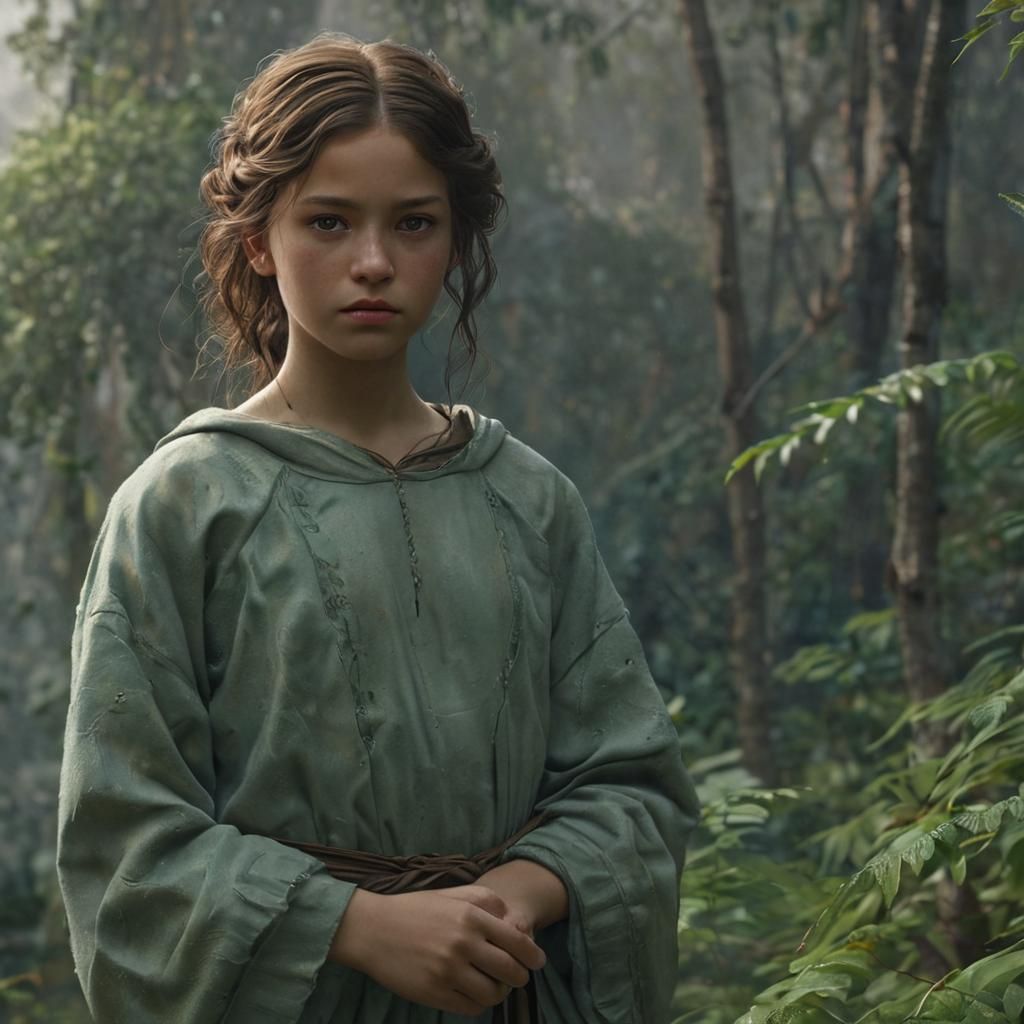 Fantasy Portrait of a Girl in Greg Rutkowski Style