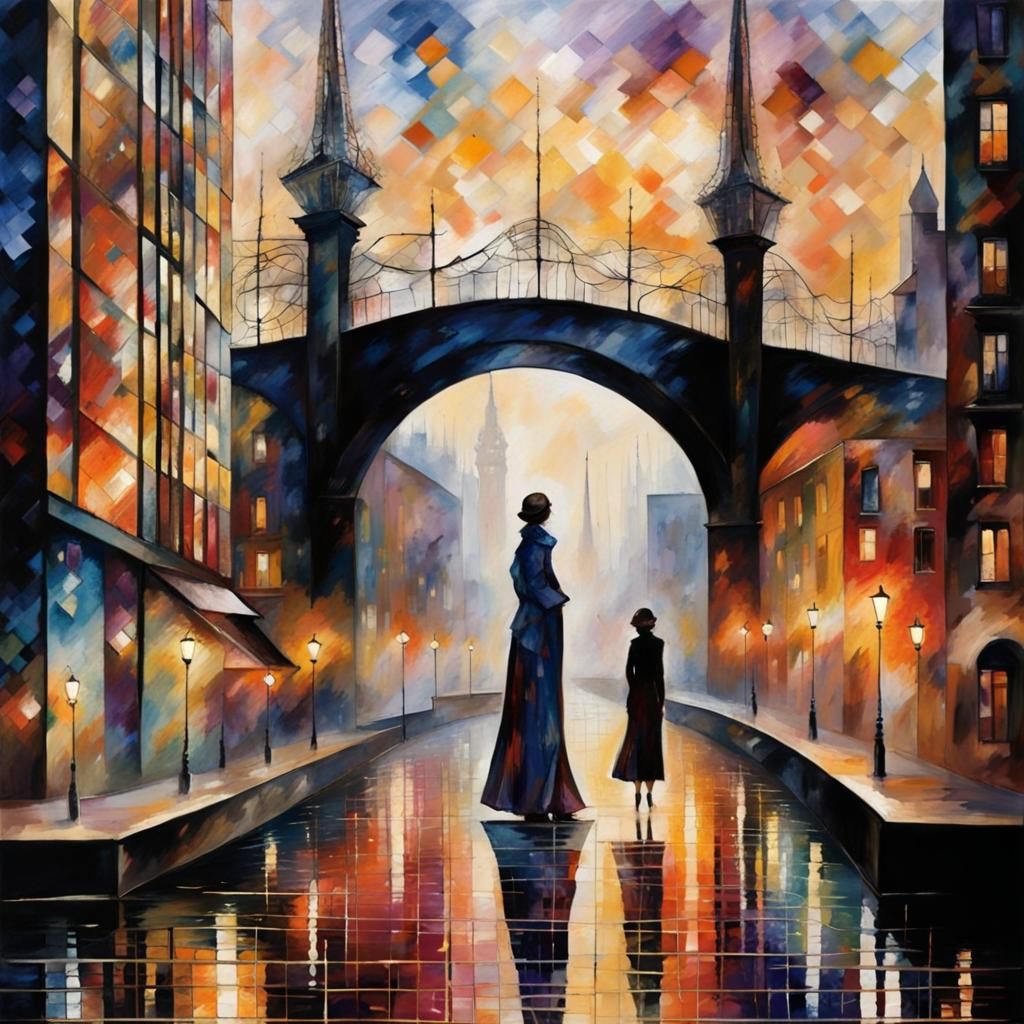 Intricate Girl Portrait in Maximalist Style