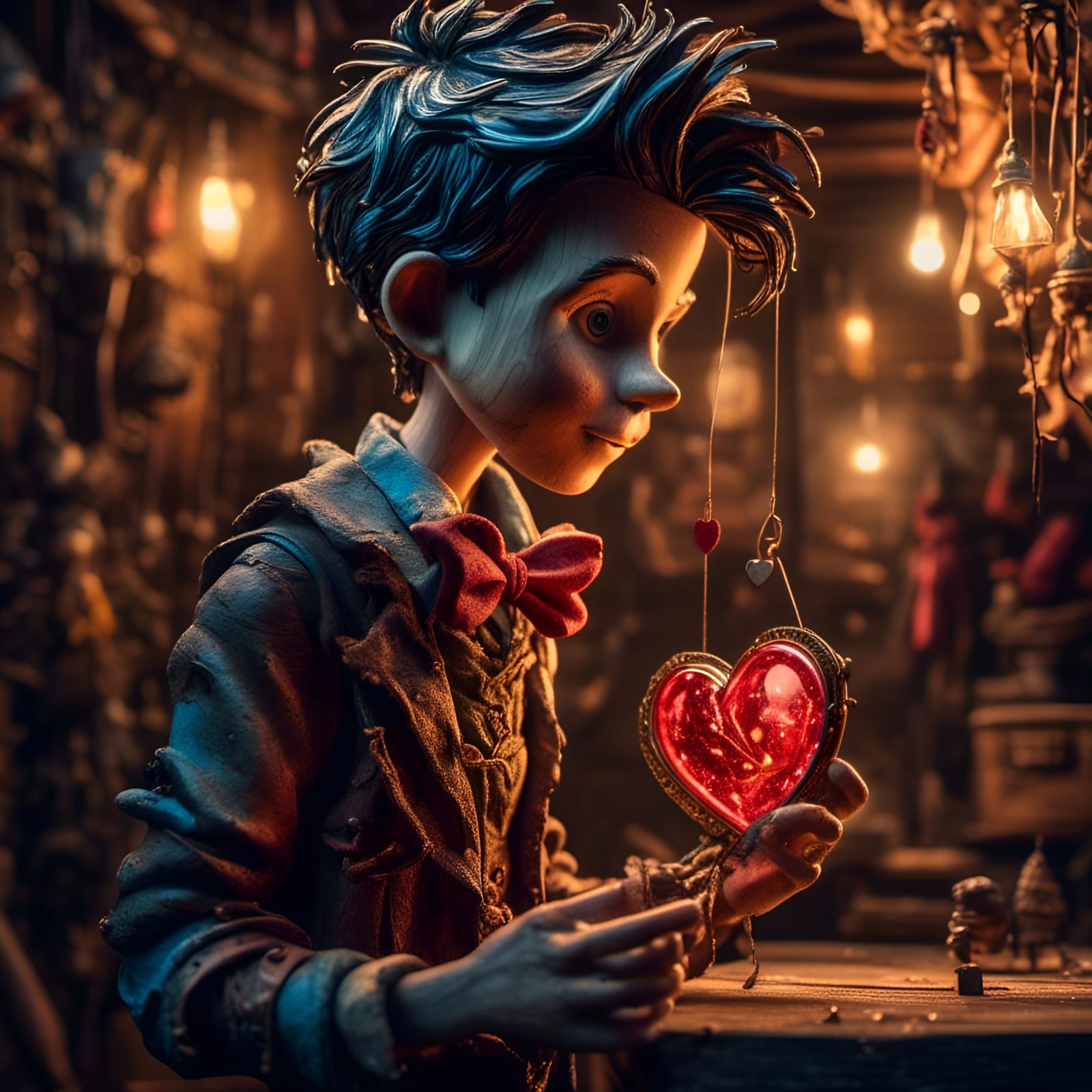 Pinocchio's heart