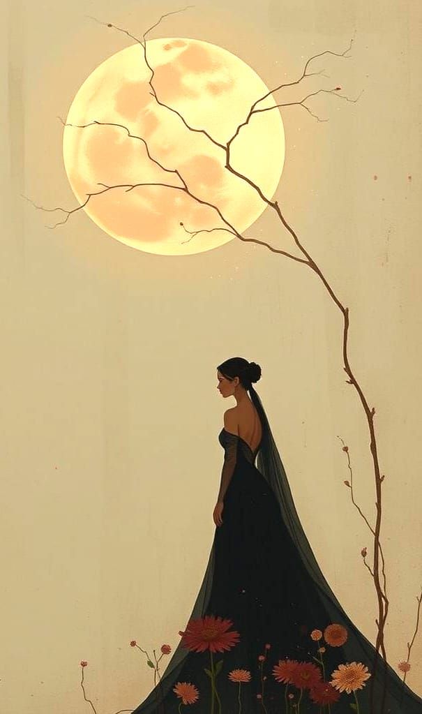 Ethereal Beauty in Muted Colors