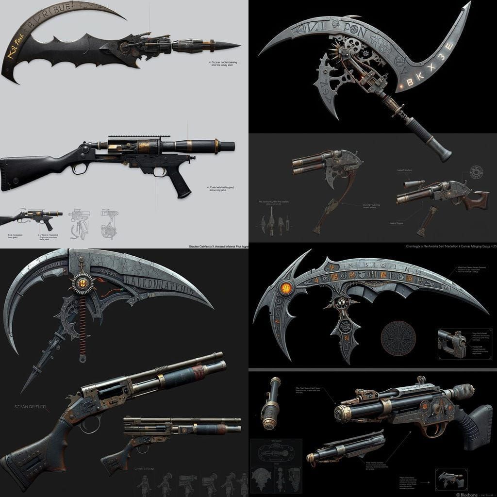 Ancient Arcane Trick Weapon Concept Art